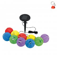 Girlanda ogrodowa solarna LED 10x0,06W SOLAR 47339 Eglo