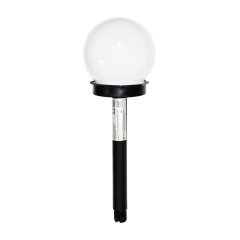 Lampa ogrodowa solarna CZARNA plastik EKO4826 Eko-light