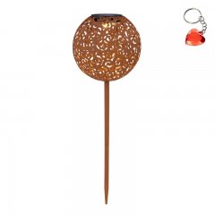 Lampa solarna dogruntowa LED 0,06W Kula SOLAR 33743R Globo