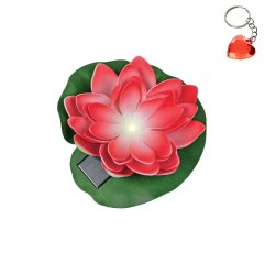 Lampa solarna LED 0,06W KWIAT LOTOSU SW-5033-R Zuma Line