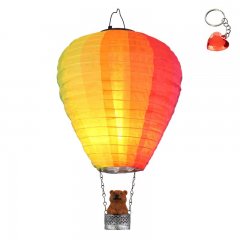 Lampa solarna LED 24x0,06W do zawieszenia Balon na ogrzane potwietrze SOLAR 36138 Globo
