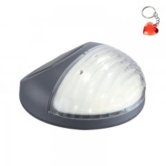 Lampa solarna LED 2x0,06W do mocowania na ogrodzeniu SOLAR 33429-12 Globo