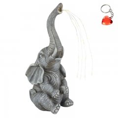 Lampa solarna stojąca dekoracyjna LED 20x0,024W Słonik SOLAR 33884 Globo