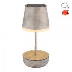 Lampa solarna stołowa LED 10x0,06W SOLAR 36638SA Globo