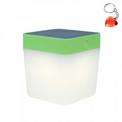 Lampa solarna zewnętrzna stołowa LED 1W TABLE CUBE 6908001339 Lutec