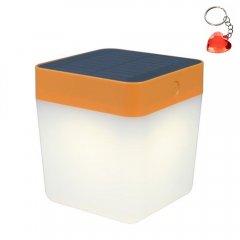 Lampa solarna zewnętrzna stołowa LED 1W TABLE CUBE 6908001340 Lutec