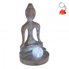 Lampka solarna LED 0,06W dekoracja stojąca Medytacja SOLAR 33569 Globo