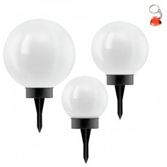 Zestaw 3 lamp ogrodowych solarnych wbijanych LED SOLAR 48483 Eglo