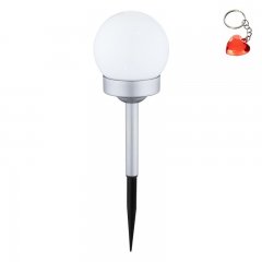 Zestaw x3szt. Lamp solarnych dogruntowych LED 0,06W Kula SOLAR 33770-3 Globo