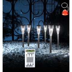 Zestaw x6szt. lamp solarnych dogruntowych LED 0,06W SOLAR 3386-6 Globo
