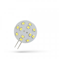 Żarówka LED G4 2W 12V CW WOJ + 13783 Spectrum