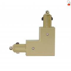 Złączka typu "L" do szynoprzewodu MARVI TRACK TRL-H1C-CONN-L-LF-AB Italux