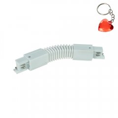 Złącze elastyczne 3-fazowe TRACER 3F biały 3604 TK Lighting