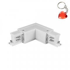 Złącze kątowe 3-fazowe TRACER 3F biały 3606 TK Lighting