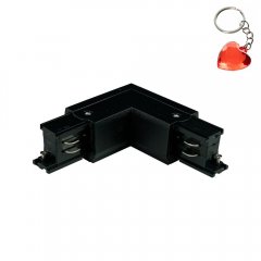 Złącze kątowe 3-fazowe TRACER 3F czarny 3607 TK Lighting