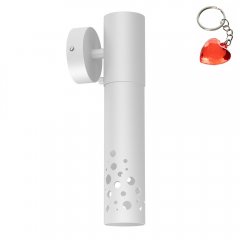 Biały kinkiet tuba TIBIA BUBLE 5724 Luminex