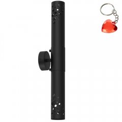 Czarny kinkiet tuba góra-dół TIBIA BUBLE 5720 Luminex