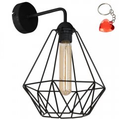 Kinkiet do dołu druciany BASKET NEW 8061 Luminex