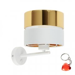 Kinkiet HILTON WHITE / GOLD 4770 TK Lighting