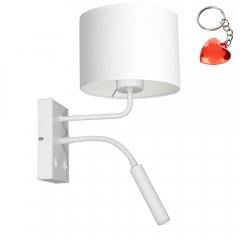 Kinkiet hotelowy z wysięgnikiem typu flex ARDEN 3423 Luminex