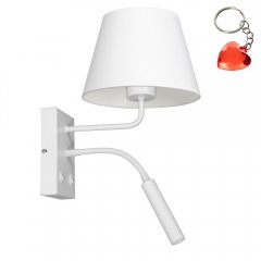 Kinkiet hotelowy z wysięgnikiem typu flex ARDEN 3437 Luminex