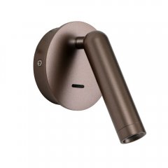 Kinkiet LED 2,5W z reflektorkiem i włącznikiem CARDA WL-64834-1-CF Italux