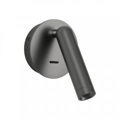 Kinkiet LED 2,5W z reflektorkiem i włącznikiem CARDA WL-64834-1-GR Italux