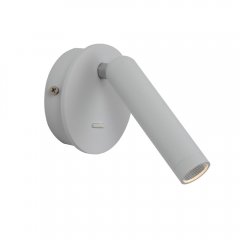 Kinkiet LED 2,5W z reflektorkiem i włącznikiem CARDA WL-64834-1-WH Italux