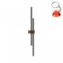 Kinkiet LED 36W FLASH BLACK WOOD 6628 TK Lighting