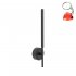 Kinkiet LED 4+1W FOKUS BLACK 5397 TK Lighting