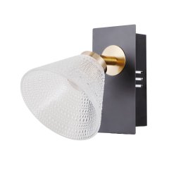 Kinkiet LED 4W ruchomy ORELLA WL-34393-1-BK-HBR Italux