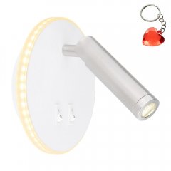 Kinkiet LED 6W MANY 78405W Globo