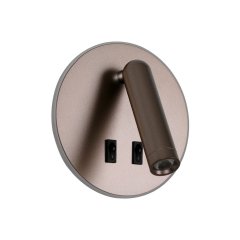Kinkiet LED 8W z reflektorkiem i włącznikiem FURLA WL-53742-1-CF Italux