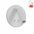 Kinkiet LED 8W z reflektorkiem i włącznikiem FURLA WL-53742-1-WH Italux