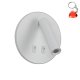 Kinkiet LED 8W z reflektorkiem i włącznikiem FURLA WL-53742-1-WH Italux