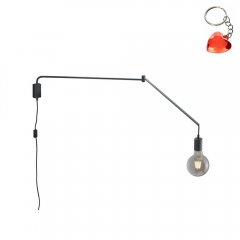 Kinkiet na wysięgniku z włącznikiem LINE 200200132 Trio