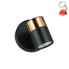 Kinkiet ruchomy ELICE WL-58892-1-BK-BRO Italux