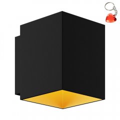 Kinkiet SOLA WL SQUARE BLACK-GOLD 91063 Zuma Line