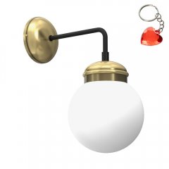 Kinkiet szklana kula na wysięgniku HYDRO 6840 Luminex