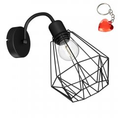 Kinkiet z kloszem drucianym BERGEN 308 Luminex