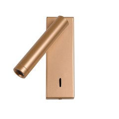 Kinkiet z włącznikiem i ruchomym reflektorkiem LED 2,5W CALI WL-21017-GD Italux