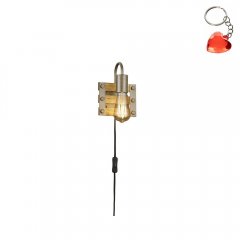 Kinkiet z włącznikiem KHAN 205570167 Trio