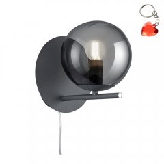 Kinkiet z włącznikiem PURE 202000142 Trio