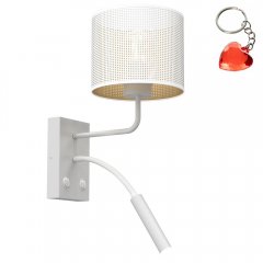 Kinkiet z wysięgnikiem do czytania LOFT SHADE 5260 Luminex