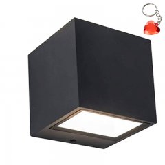 Lampa natynkowa ścienna LED 9W GEMINI 5189125012 Lutec
