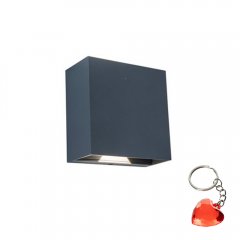 Lampa natynkowa ścienna LED 10W GEMINI BEAMS 5104005118 Lutec