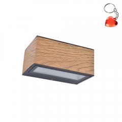 Lampa natynkowa ścienna LED 10,5W GEMINI 5189135118 Lutec