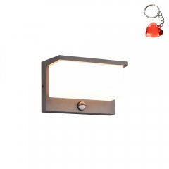 Lampa natynkowa ścienna LED 13W z czujnikiem ruchu NESTOS 240969142 Trio