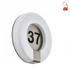 Lampa natynkowa ścienna LED 15W z numerem domu MARCHESA-C 98145 Eglo