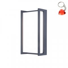 Lampa natynkowa ścienna LED 17,3W QUBO 5193013118 Lutec